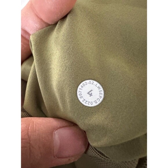 Lululemon Keep Moving High Rise Pant 26" Inseam Emerald Green Work Women's 4 - Picture 8 of 8